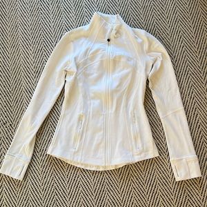 Lululemon white Jefine Jacket size 6